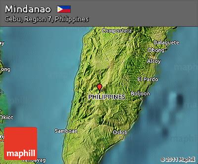 high resolution mindanao map|Detailed Satellite Map of Mindanao .